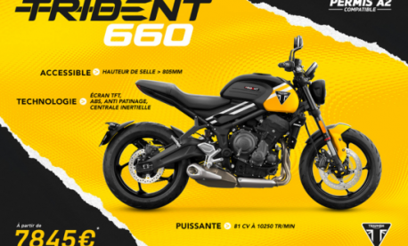 TRIDENT 660 - à partir de 7845 Euros !