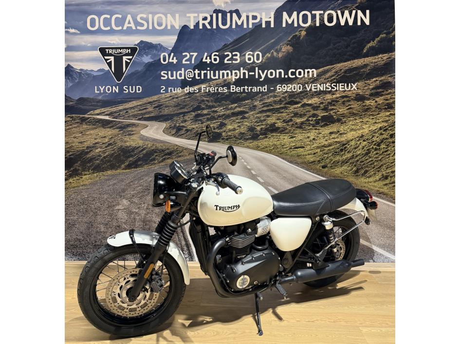TRIUMPH BONNEVILLE T100 BLACK GARANTIE 12 MOIS
