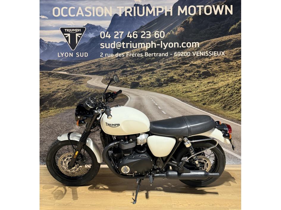 TRIUMPH BONNEVILLE T100 BLACK GARANTIE 12 MOIS